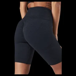 ICANIWILL Scrunch Seamless Biker Shorts Black Svart Hot