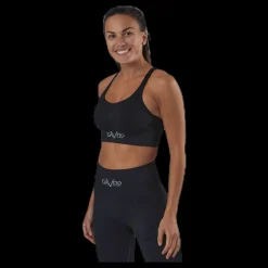 Sale Gavelo Seamless Black Sports Bra Black Svart