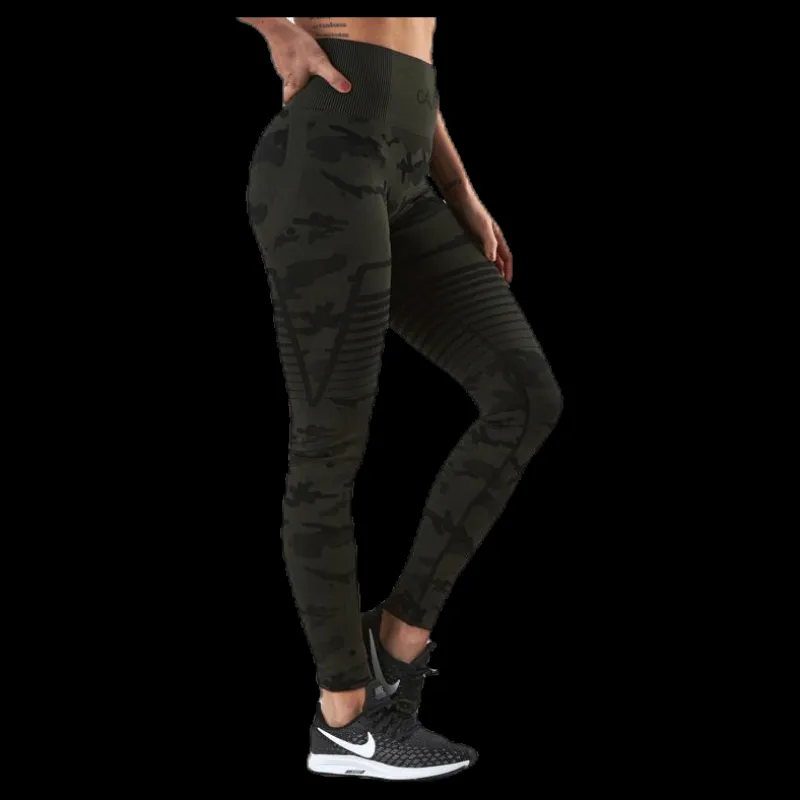 Gavelo Seamless Camo Leggings Patterned/Black Mönstrad och Svart Discount