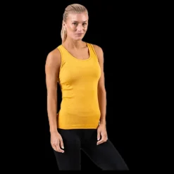 Casall Seamless Chevron Racerback Yellow Guld och Gul Best