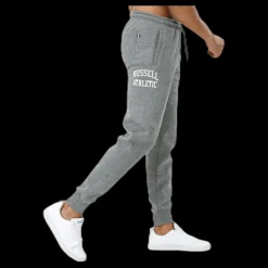 Russell Athletic Seamless Flock Printed Cuffed Pant Grey Grå Online