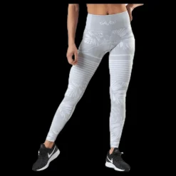 Sale Gavelo Seamless Floral Leggings Grey Grå