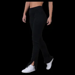 Casall Seamless Rib Slit Pants Black Svart Clearance