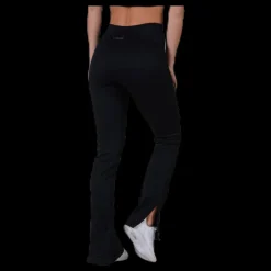 Casall Seamless Rib Slit Pants Black Svart Clearance