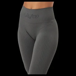 New Gavelo Seamless Ribbed Bunge Cord Tig Bunge Cord Grå