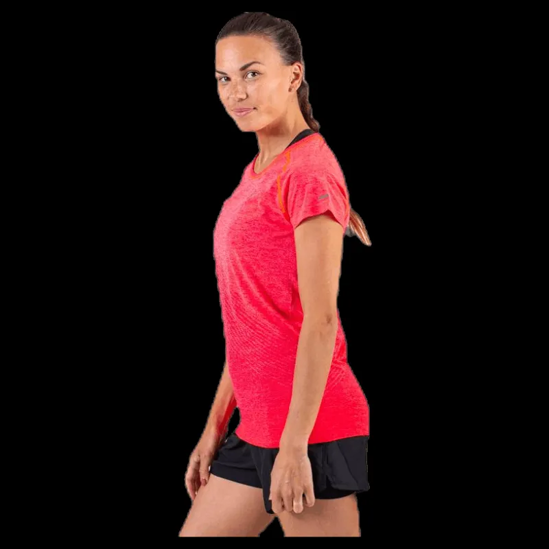 ASICS Seamless SS Texture Pink Rosa Discount