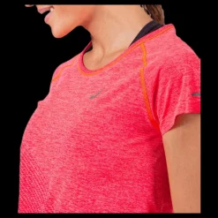 ASICS Seamless SS Texture Pink Rosa Discount