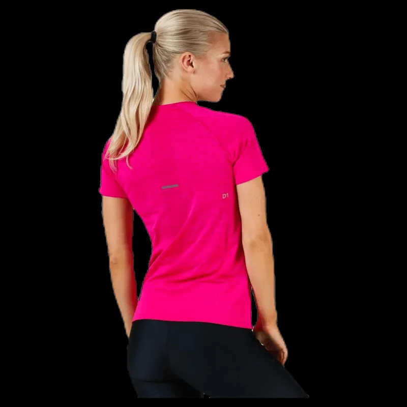 ASICS Seamless SS Texture Pink Rosa Hot