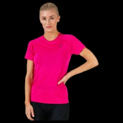 ASICS Seamless SS Texture Pink Rosa Hot