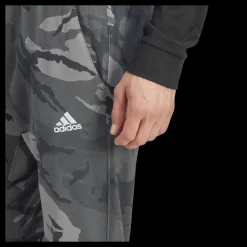 New adidas Seasonal Essentials Camouflage Joggers Dark Grey Grå