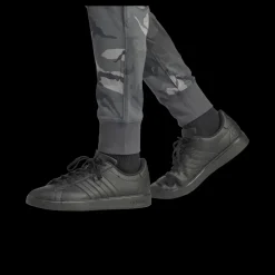 New adidas Seasonal Essentials Camouflage Joggers Dark Grey Grå