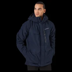 Didriksons Sebastian Usx Jkt 3 Blue Blå Outlet