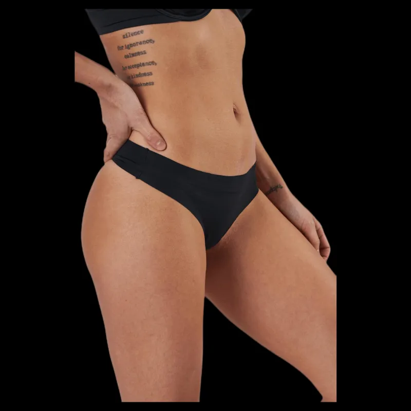 New Björn Borg Selena Solid String 3-pack Green Grön