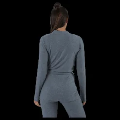 Sale BLACC Serenity Rib Kimono Grey Grå