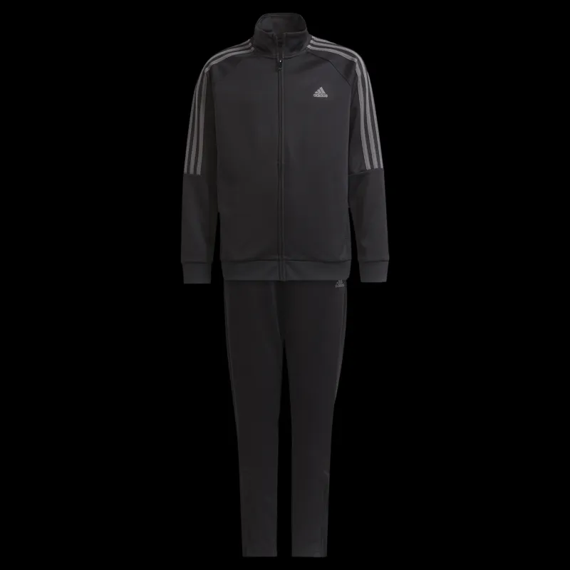 New adidas Sereno Tracksuit Black Svart