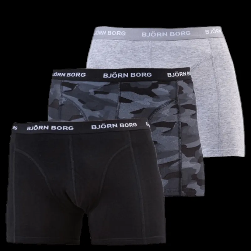Björn Borg Shadeline Shorts 3-Pack Black Svart Online