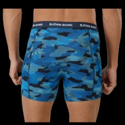 Clearance Björn Borg Shadeline Shorts 3-Pack Blue/Patterned/Black Blå, Mönstrad och Svart