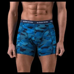 Clearance Björn Borg Shadeline Shorts 3-Pack Blue/Patterned/Black Blå, Mönstrad och Svart