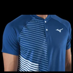 Mizuno Shadow Polo Blue Blå New
