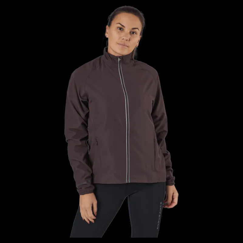 Endurance Shela W Jacket Deep Shale Brun Hot