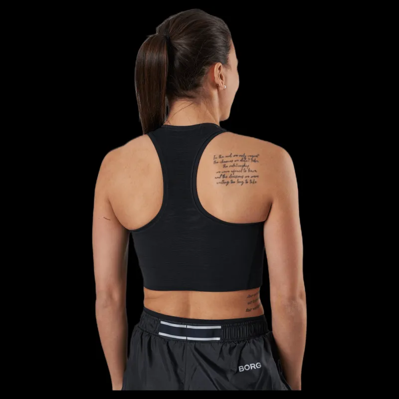 Björn Borg Shelby Medium Top Black Svart New