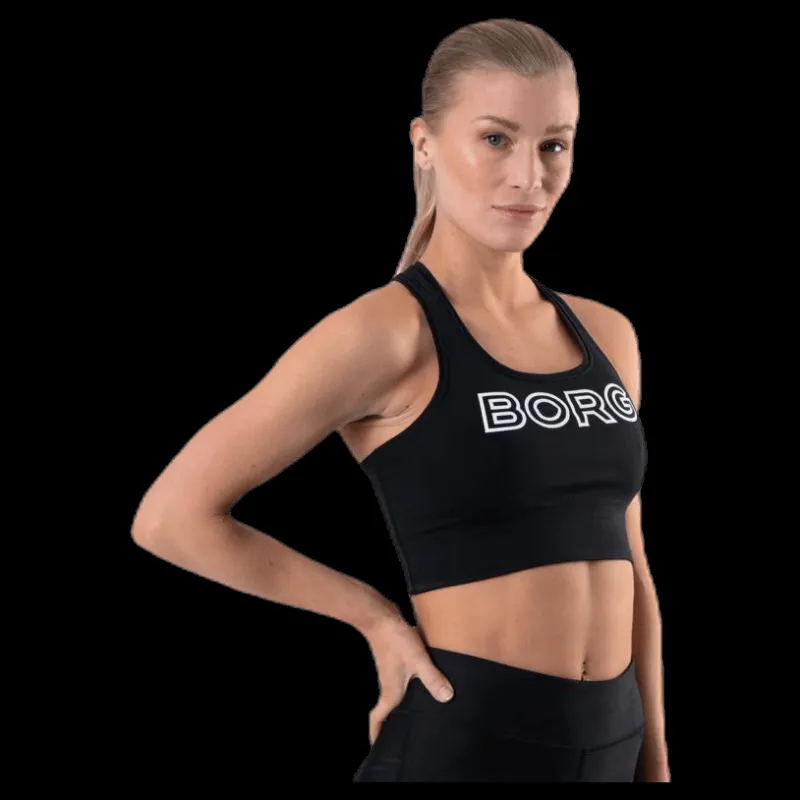 Discount Björn Borg Shelby Soft Top Black Svart