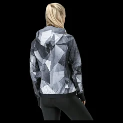 Online Nike Shield Hood Printed Flash Jacket Black Flerfärgad
