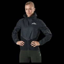Clearance Nike Shield Trail Running Jacket Black Svart