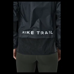 Clearance Nike Shield Trail Running Jacket Black Svart