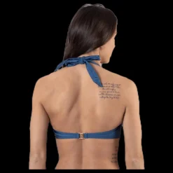 Panos Emporio Shine Circe Top Blue Blå Discount