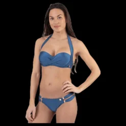 Panos Emporio Shine Circe Top Blue Blå Discount