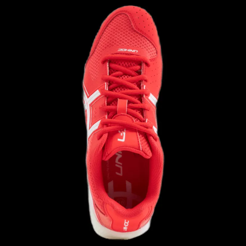 Unihoc Shoe U3 Elite Red/white Röd Discount