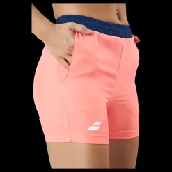 Discount Babolat Short Play Fluo Red Orange