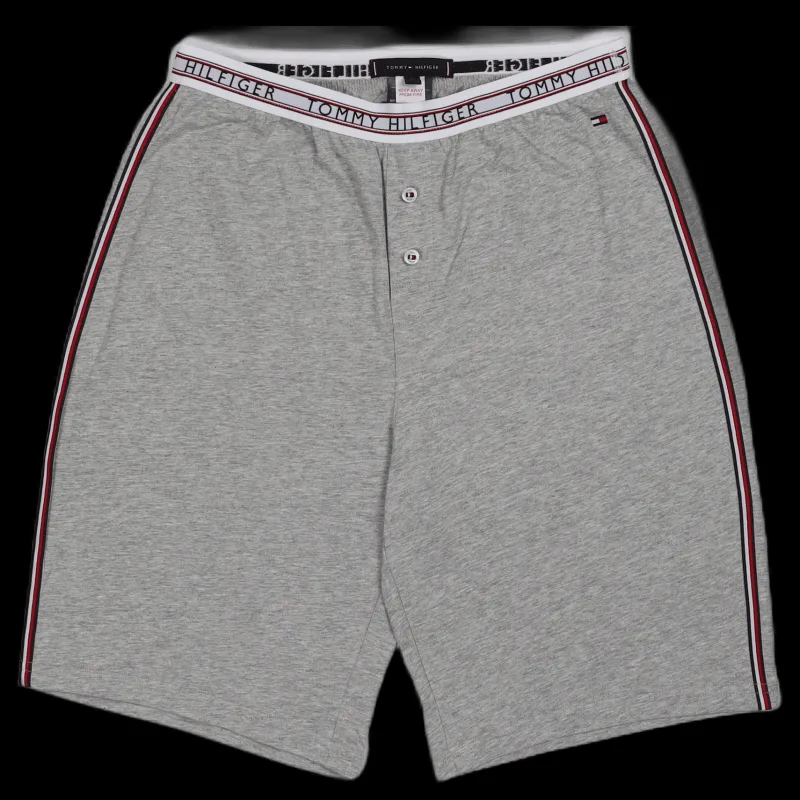 Hot Tommy Hilfiger Short Sleep Light Grey Heather Grå
