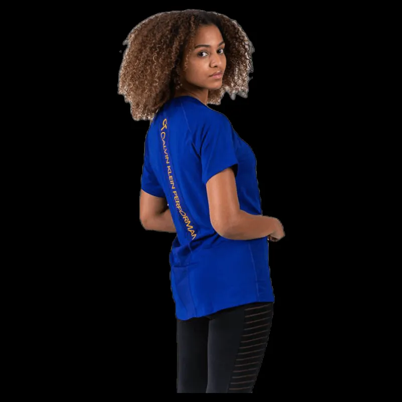 Online Calvin Klein Short Sleeve Tee Blue Blå