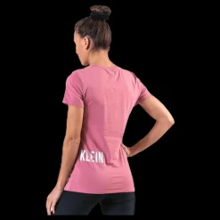 New Calvin Klein Short Sleeve T-Shirt Pink Rosa