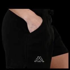 Kappa Shorts, Logo Caber Black Svart