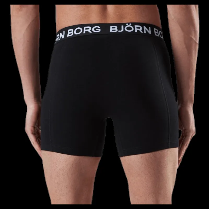 Björn Borg Shorts Sammy France 2-pack Black Svart
