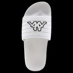 Kappa Shower Slipper Lablo White/Black Vit och Svart Hot