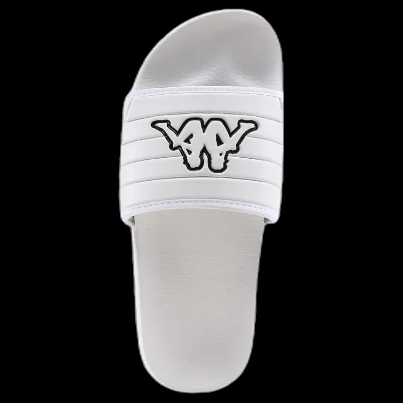 Kappa Shower Slipper Lablo White/Black Vit och Svart Hot
