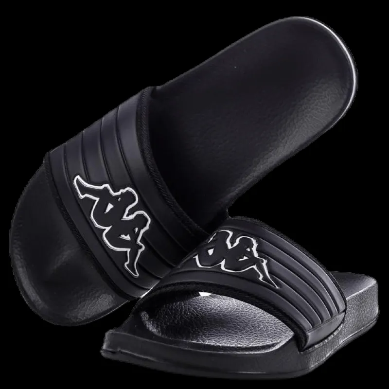 Kappa Shower Slipper Lablo White/Black Vit och Svart Online
