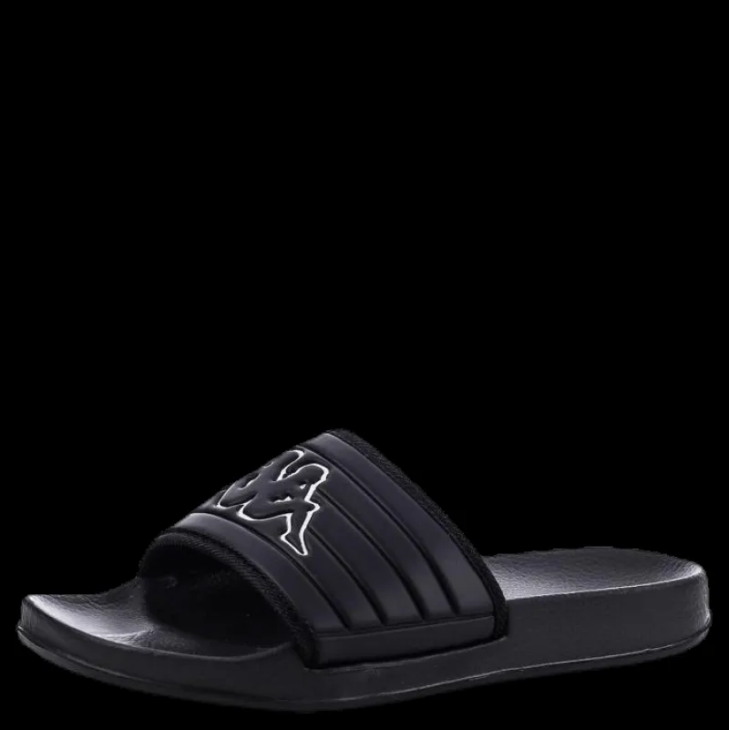 Kappa Shower Slipper Lablo White/Black Vit och Svart Online