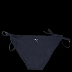 New Puma Side Tie Bikini Bottom Black Svart