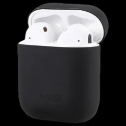 Online Holdit Silicone Case AirPods Black Svart