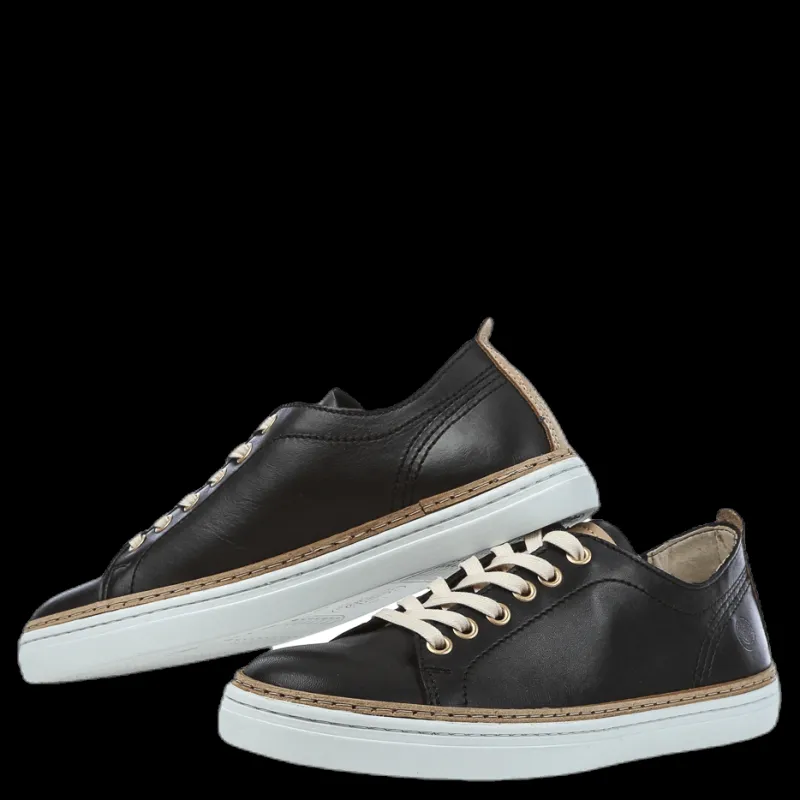 Best Sneaky Steve Silvermine Low Leather Black Svart