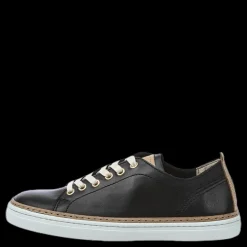 Best Sneaky Steve Silvermine Low Leather Black Svart
