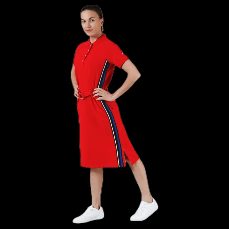 Tenson Simone Dress Red Röd Hot