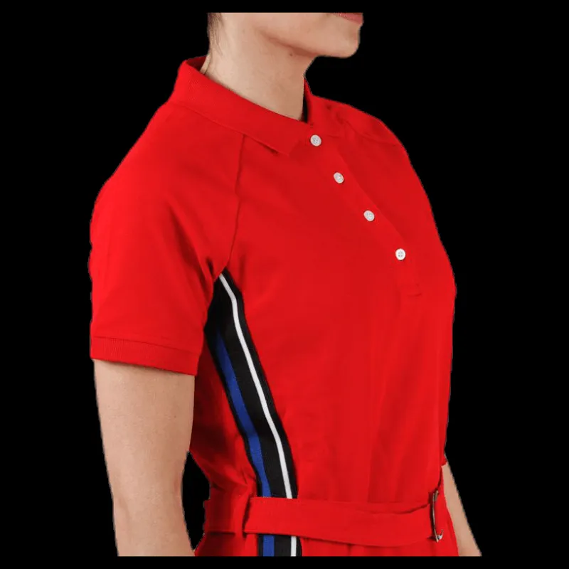Tenson Simone Dress Red Röd Hot