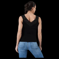 Clearance Pieces Siri Sl Top Black Svart
