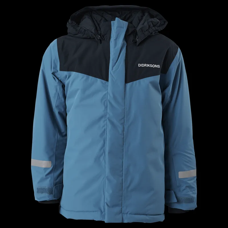 Clearance Didriksons Skare Kids Set Blue Blå